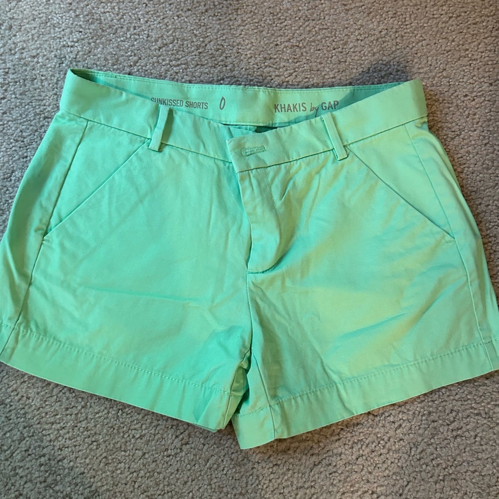 GAP Green Shorts Cotton Blend